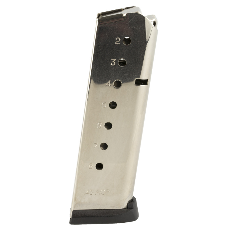 RIA Pistol Magazine for 1911 FS .45 ACP 9 Round Nickel