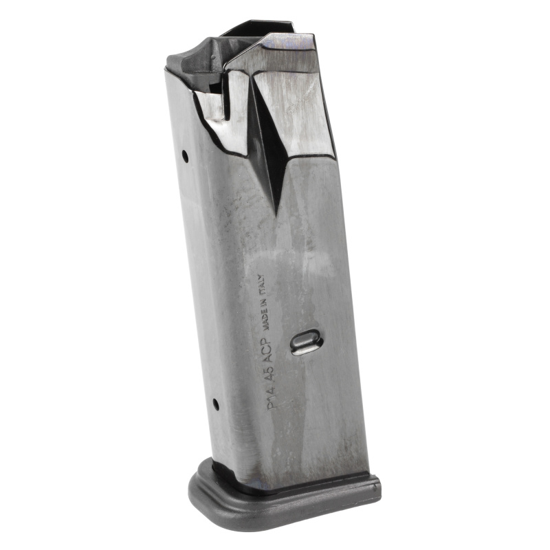 Pistol Magazine, 45ACP, 10 Rounds, Fits 1911 Pistols, Steel, Blued Finish 54171-10