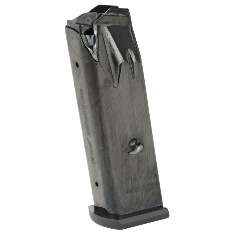Pistol Magazine with Base Pad for .45 ACP 10 Round Blue