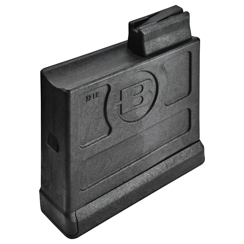 Rifle Magazine, 22WMR/17HMR, Fits B14, 10 Rounds, Polymer Construction, Matte Finish, Black BA0030