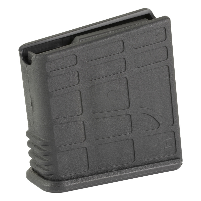 Rifle Magazine, 300WIN, 7MM REM MAG, 300PRC, 10 Rounds, Fits MRAD Rifles, Steel, Matte Finish, Black, "B" 13552