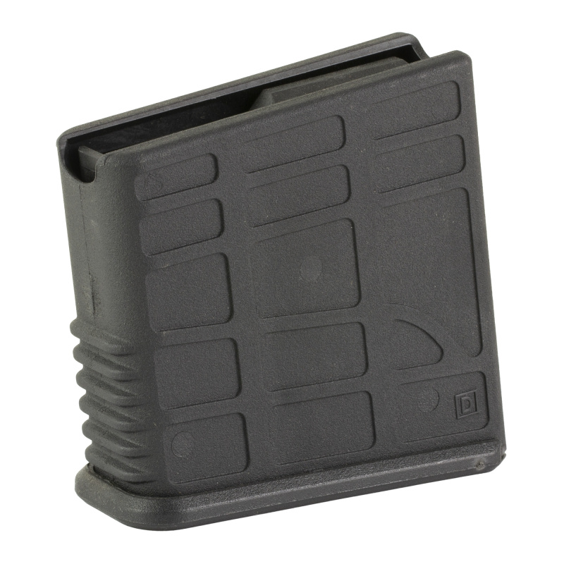 Rifle Magazine, 338 Norma Mag, 300 Norma Mag, 10 Rounds, Fits MRAD Rifles, Steel, Matte Finish, Black, "D" 16685