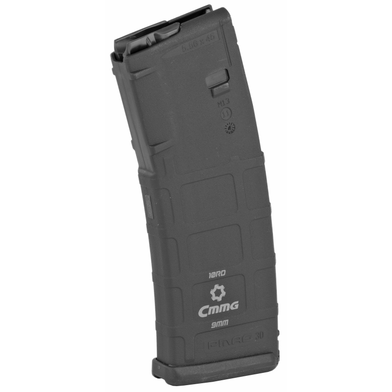 Magazine, Fits 9AR Conversion, 9MM, 10Rd, Black Finish 94AFC89