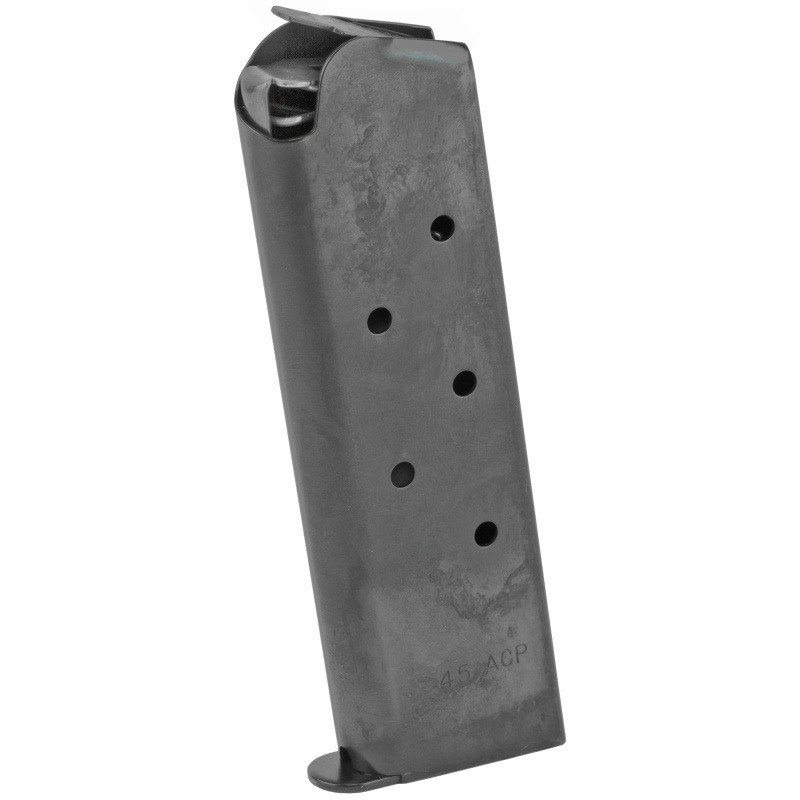 Magazine, 45ACP, 7 Rounds, Fits 1911 Government/Commander, Blued Finish SP53355B-RP