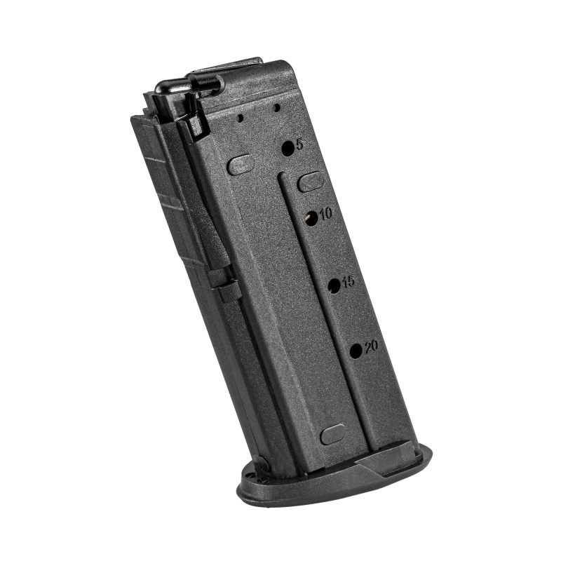 Magazine, 5.7x28mm, 20 Rounds, Fits FiveseveN MRD, Polymer, Black 20-100682