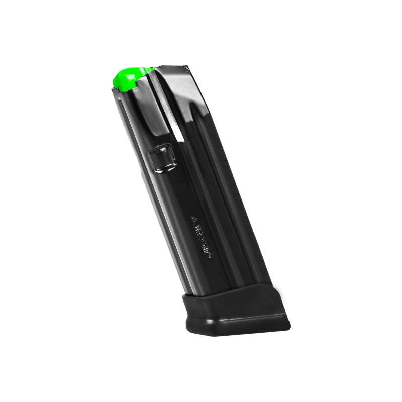 Glock 19 18rd Magazine| 9mm, Extended Fit, Fits GLOCK 19, Anti-Friction Coating, Black MGG191800A