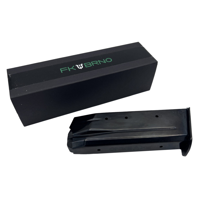 Magazine, 40S&W/10MM/7.5 FK, 14 Rounds, Black, Fits FK Brno PSD FK-PSDMAG-75