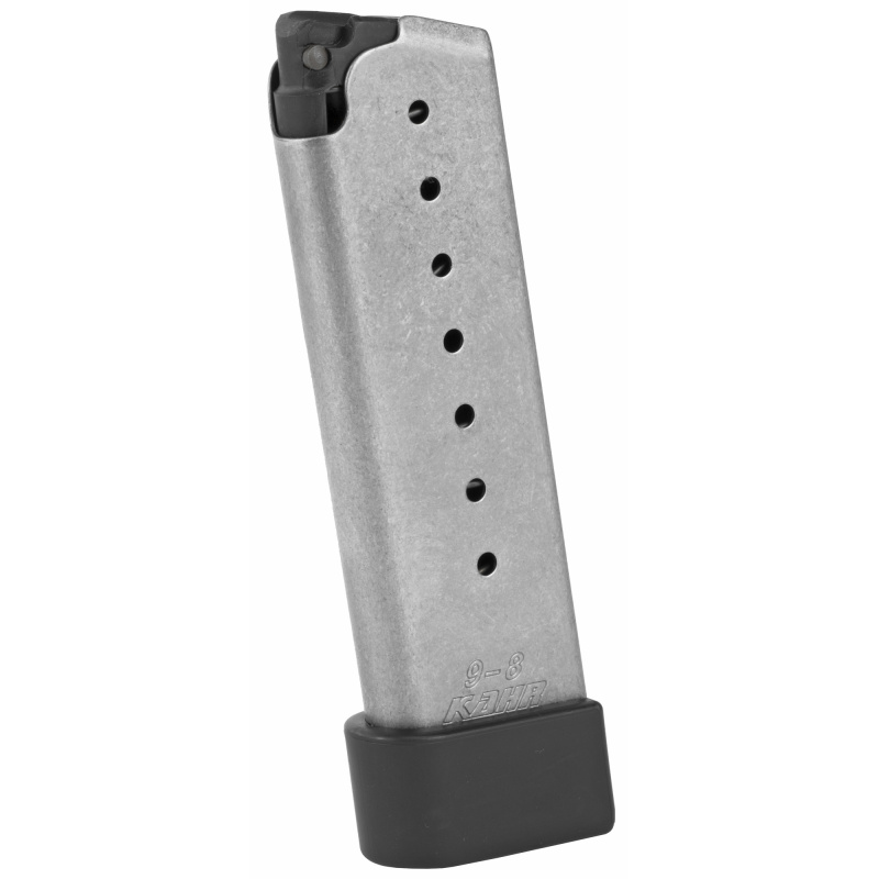 Magazine for Model K9 9mm 8 Round Stainless Steel With Grip Extension