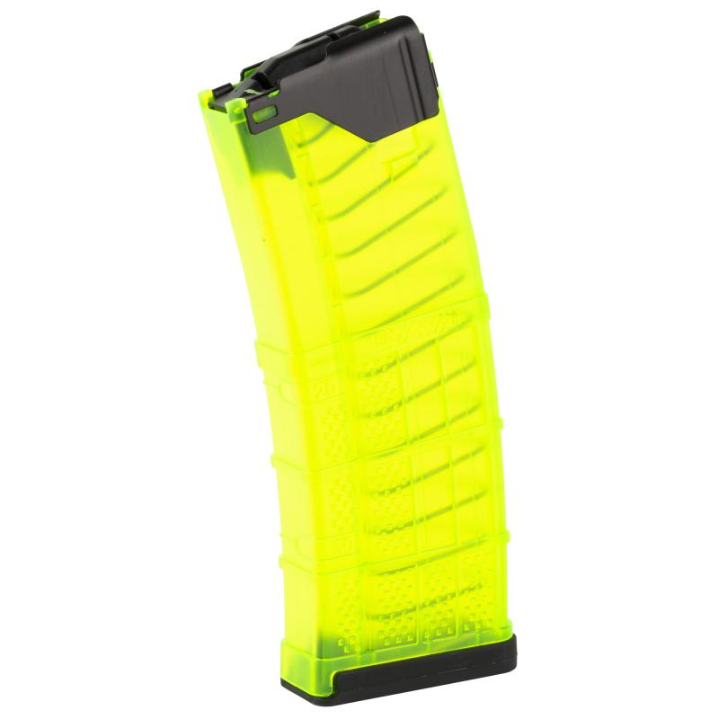 Magazine, L5 Advanced Warfighter, 223 Remington/556NATO, 30 Rounds, Fits AR Rifles, Polymer, Neon Green 999-000-2320-74