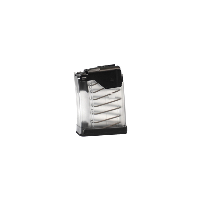 Magazine, L5AWM GEN 2, 223 Remington/556NATO, 10 Rounds, Fits AR Rifles, Steel/Polymer Hybrid, Clear L5-G2-10-CLR