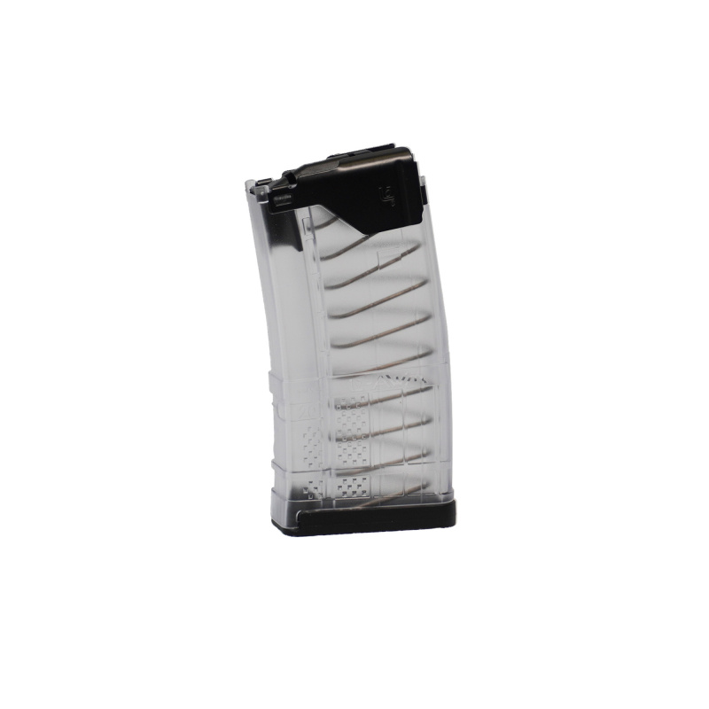 Magazine, L5AWM GEN 2, 223 Remington/556NATO, 20 Rounds, Fits AR Rifles, Steel/Polymer Hybrid, Clear L5-G2-20-CLR