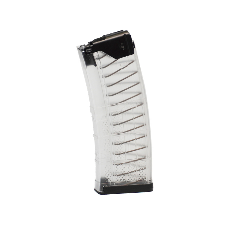 Magazine, L5AWM GEN 2, 223 Remington/556NATO, 30 Rounds, Fits AR Rifles, Steel/Polymer Hybrid, Translucent Clear LSL5-G2-30-CLR