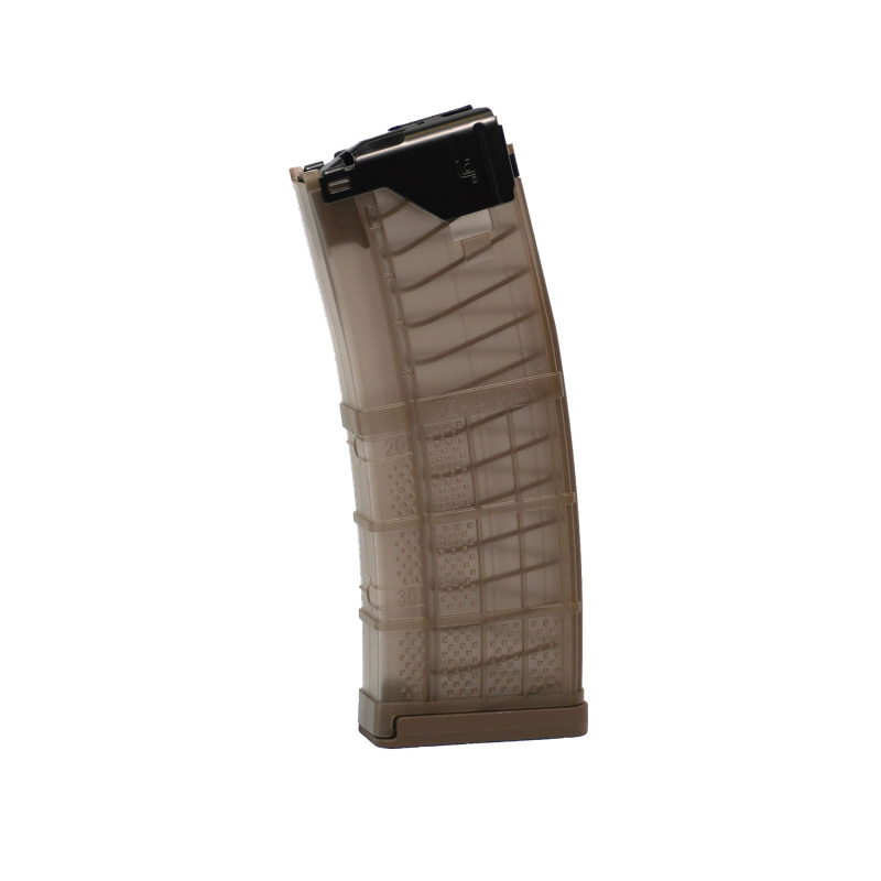 Magazine, L5AWM GEN 2, 223 Remington/556NATO, 30 Rounds, Fits AR Rifles, Steel/Polymer Hybrid, Translucent Dark Earth L5-G2-30-TDE