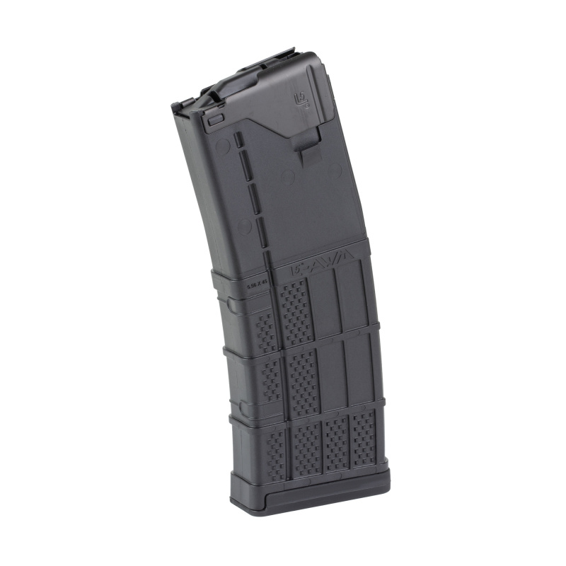 L5AWM GEN 2, .223 Remington/5.56 NATO, 10 Rounds, Fits AR Rifles, Steel/Polymer Hybrid, Matte Finish, Black, 30 Round Body Style L5L-G2-10-30-BLK