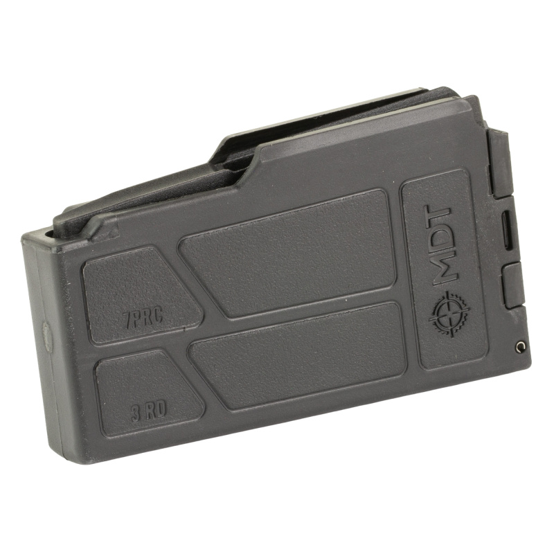 Magazine, 7MM PRC, 3 Rounds, Fits Long Action AICS Pattern, Polymer Construction, Black 109671-BLK