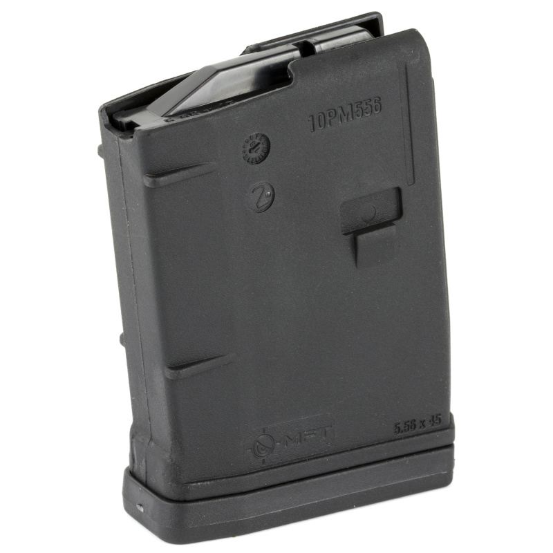 Polymer Magazine AR-15 5.56x45mm/.223 Remington/.300 AAC Blackout Black 10 Round Bagged