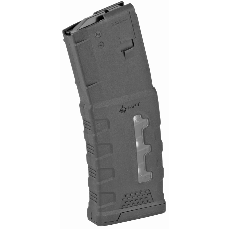 MFT Window EXD Polymer Mag 5.56/.223, .300 AAC Magazine, 30Rd, Black EXDPM556-W-BL