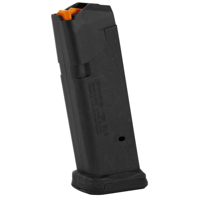 Magpul Glock PMAG, 9MM, 15Rd Magazine, Fits Glock 19, Black Finish