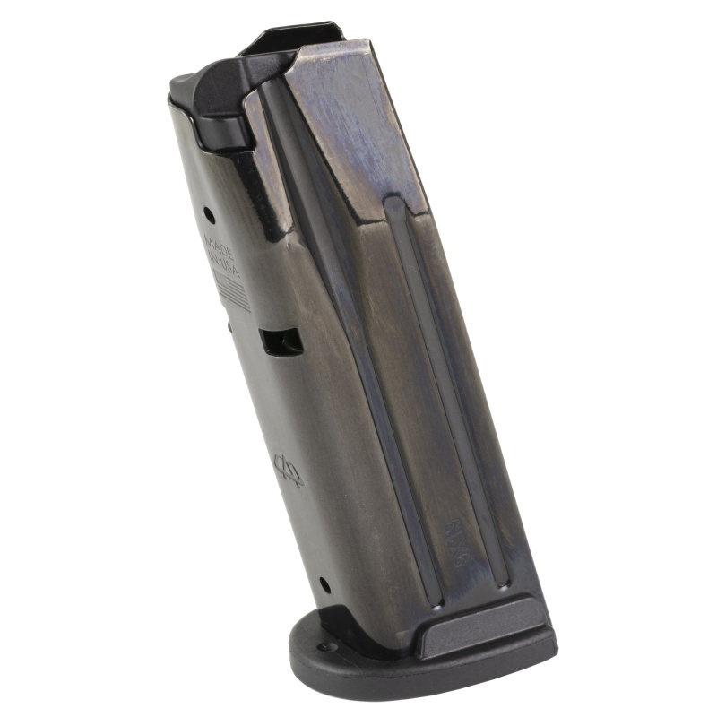 Pistol Magazine, 9MM, 15 Rounds, Fits OA Defense 2311/Sig Sauer P320, Steel Construction, Polymer Floorplate, Black OA-2311-MAG-15