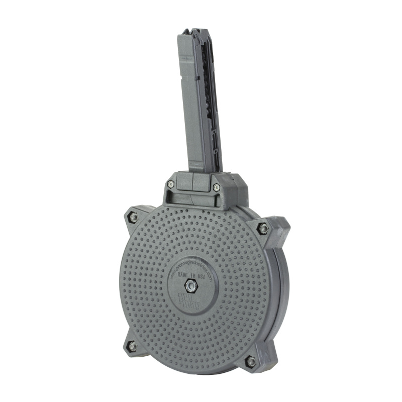 Drum, Pistol Magazine, 22LR, 52 Rounds, Fits Taurus TX22, Matte Finish, Black DRM-A127