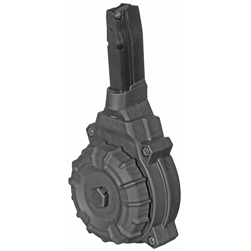 Drum Magazine, 9MM, 50Rd, Fits Sig P365, Black Color DRM-A32