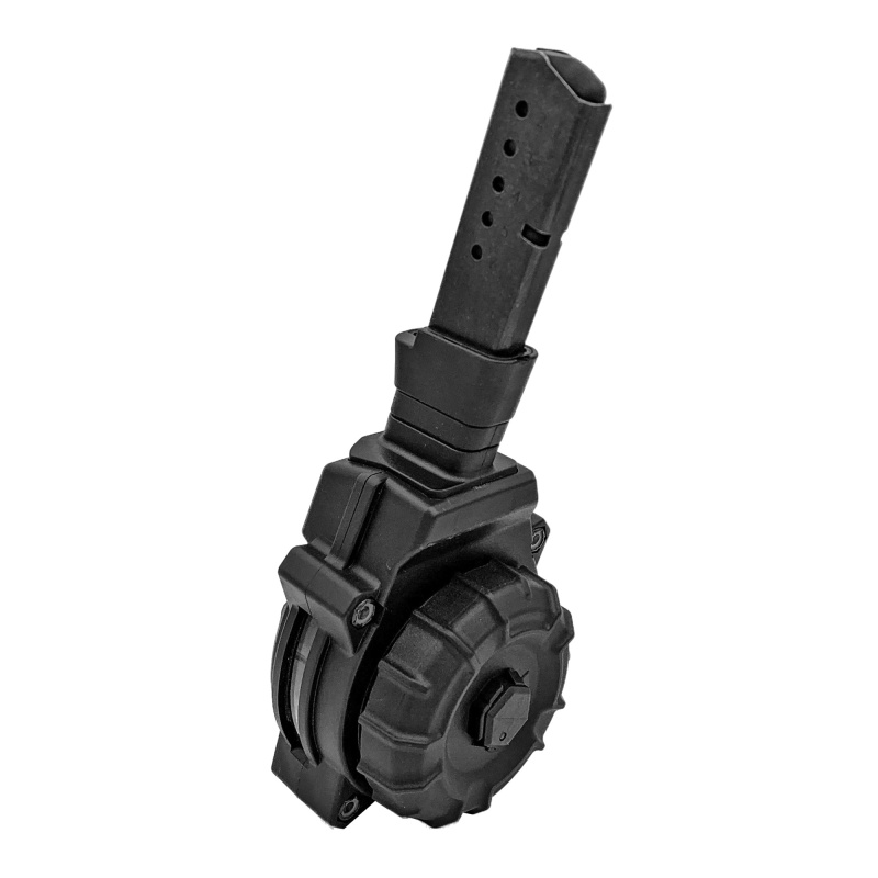 Magazine, 380 ACP, 32 Round Drum, S&W Bodyguard, Polymer, Black DRM-A40