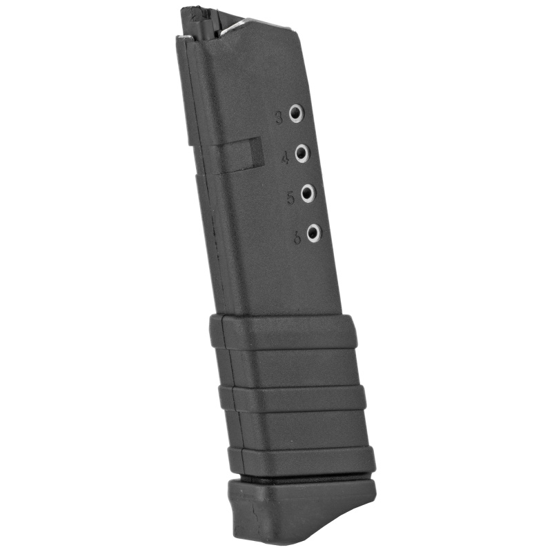Magazine, 9MM, 10Rd, Black, Fits Glock 43 GLK-13