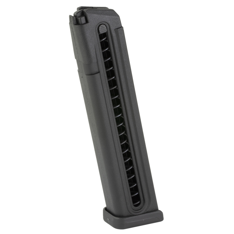 Magazine, 22 LR, 25 Round Drum, Fits Glock 44, Polymer, Black GLK-A20