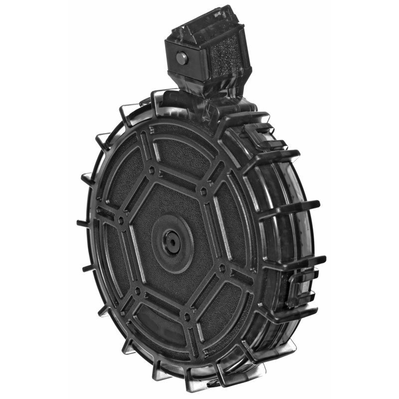 Magazine, Drum, 22LR, 70Rd, Fits Ruger 10/22, Smoke, Polymer RUG-A30