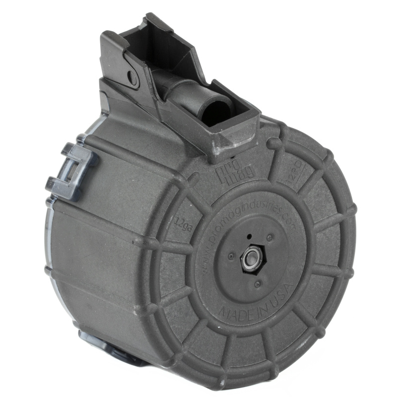 Saiga 12 Gauge 12-Round Drum Magazine 2.75 Inch Shells Only Black