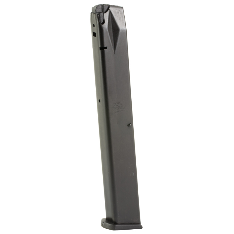 Magazine, 9MM, 32 Rounds, Fits Taurus TH9, Steel Construction, Blued Finish, Black TAU-A12