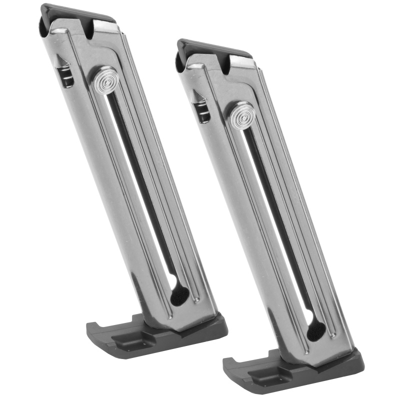 Magazine 2-Pack For 22/45 Mark IV .22 Long Rifle Blue Finish 10 Round