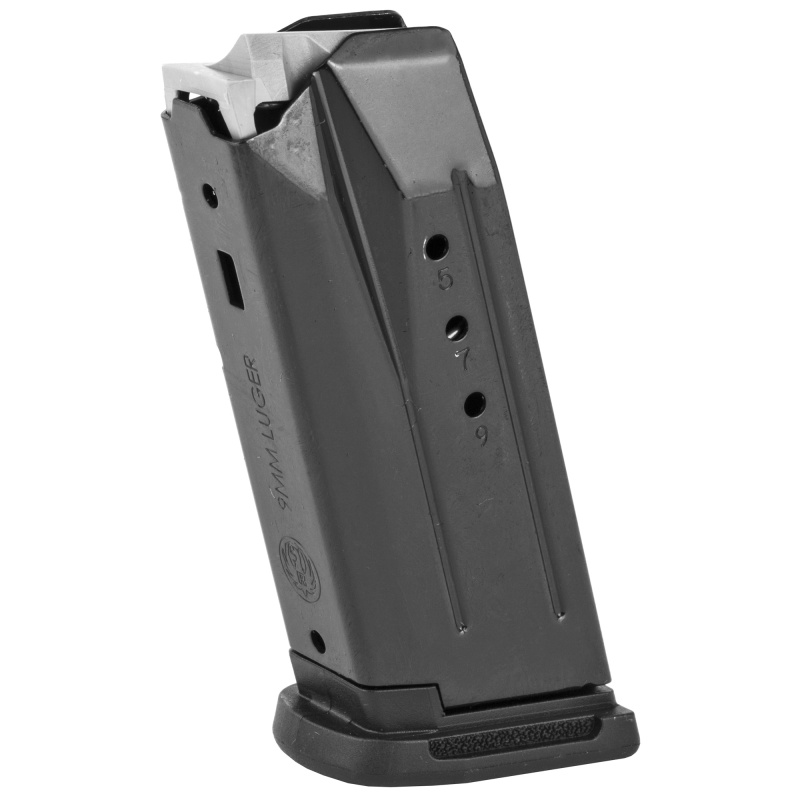 Magazine, 9MM, 10Rd, Black, Fits Ruger Security-9 90667