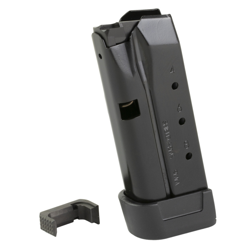 Magazine, 9MM, 9 Rounds, Fits Glock 43, Powercron Finish, Black, Includes Steel Magazine Release Z9-STARTER-KIT