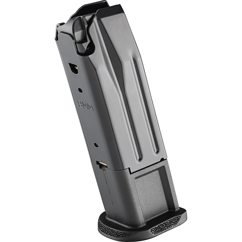 Magazine, 9MM, 10 Rounds, Fits Springfield Echelon, Stainless Steel Construction, Black EC6010