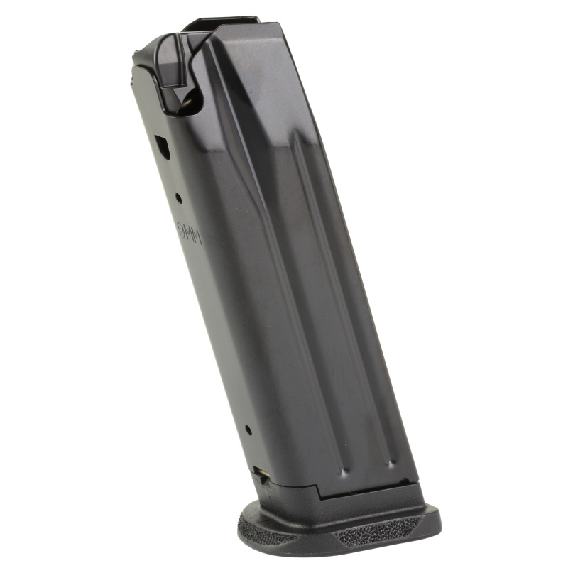 Magazine, 9MM, 15 Rounds, Fits Springfield Echelon, Stainless Steel Construction, Black EC6015