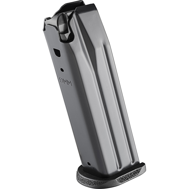 Magazine, 9MM, 17 Rounds, Fits Springfield Echelon, Stainless Steel Construction, Black EC6017