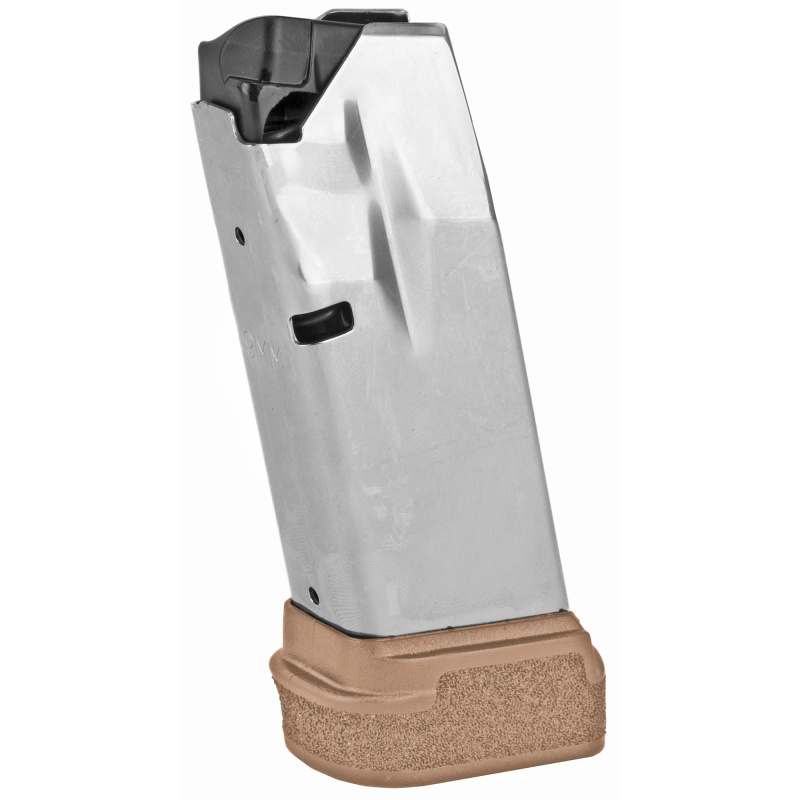 Magazine, Hellcat, 9MM, 13Rd, Silver, FDE Base HC5913