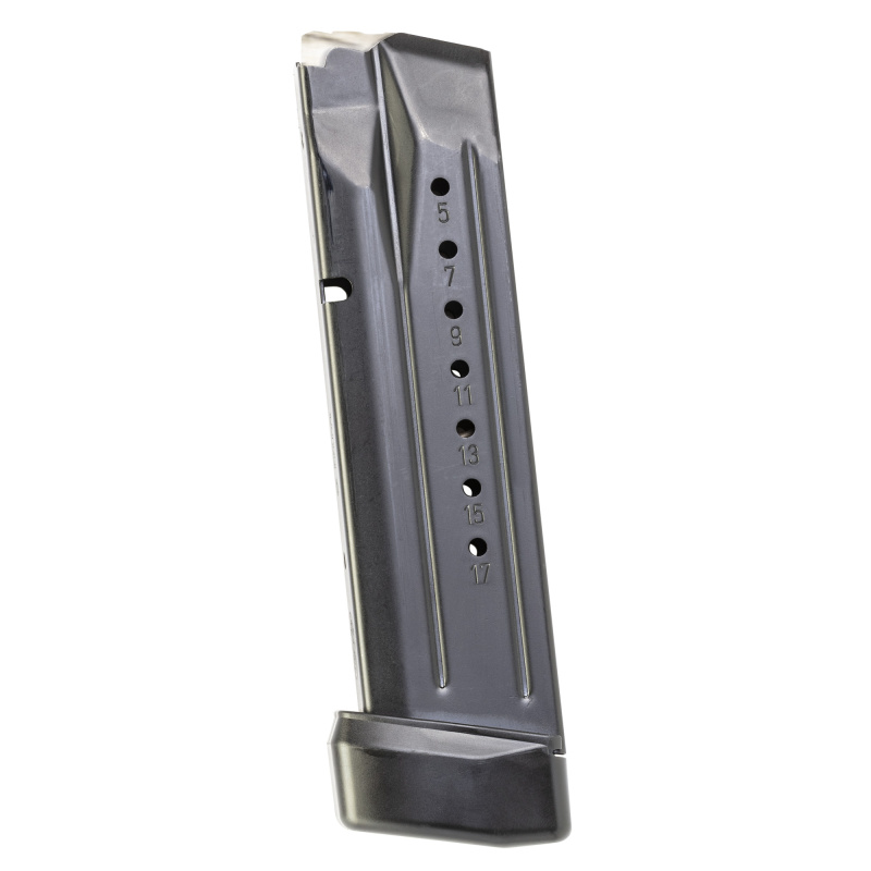 Magazine, 9MM, 17 Rounds, Fits S&W Competitor, Steel, Black 3015717