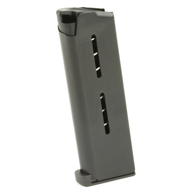 1911 Magazine | .45 ACP, Compact, 7 Round, Lo-Profile Steel Base Pad, Black