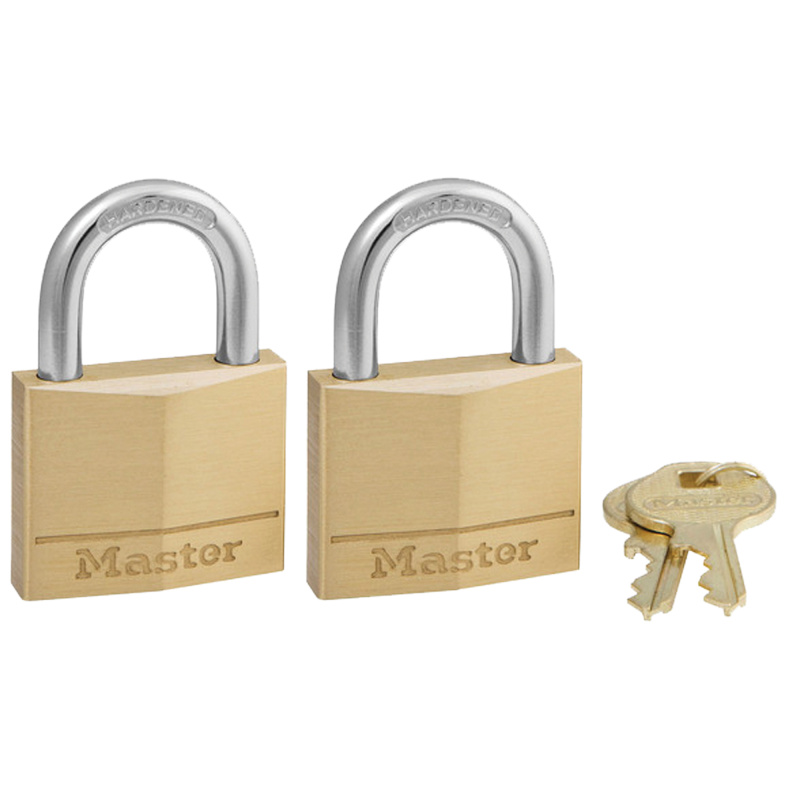 Solid Body Padlocks 2 Pack