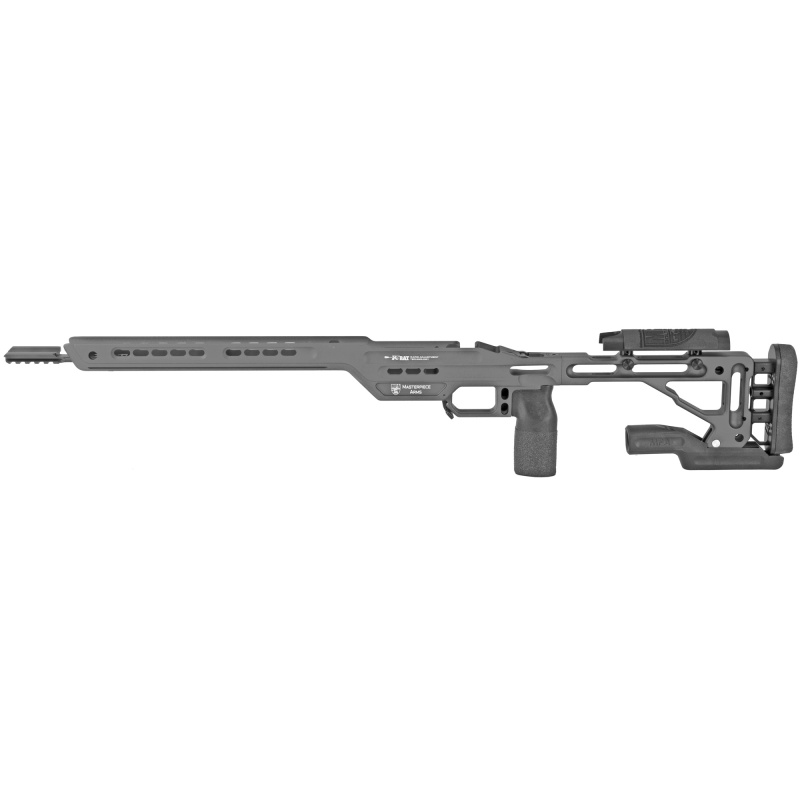 MPA BA Hybrid Chassis, Tungsten, Fits Remington 700 Short Action HYBCHASSISREMSA-TNG-RH-21