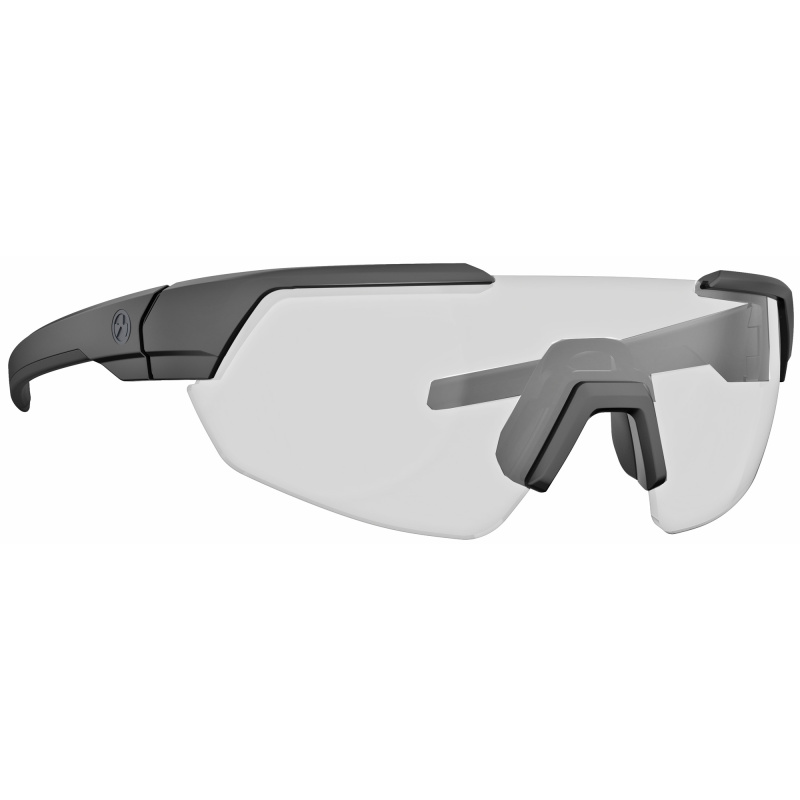 Defiant Eyewear, Black Frame, Clear Lens MAG1044-0-001-1000