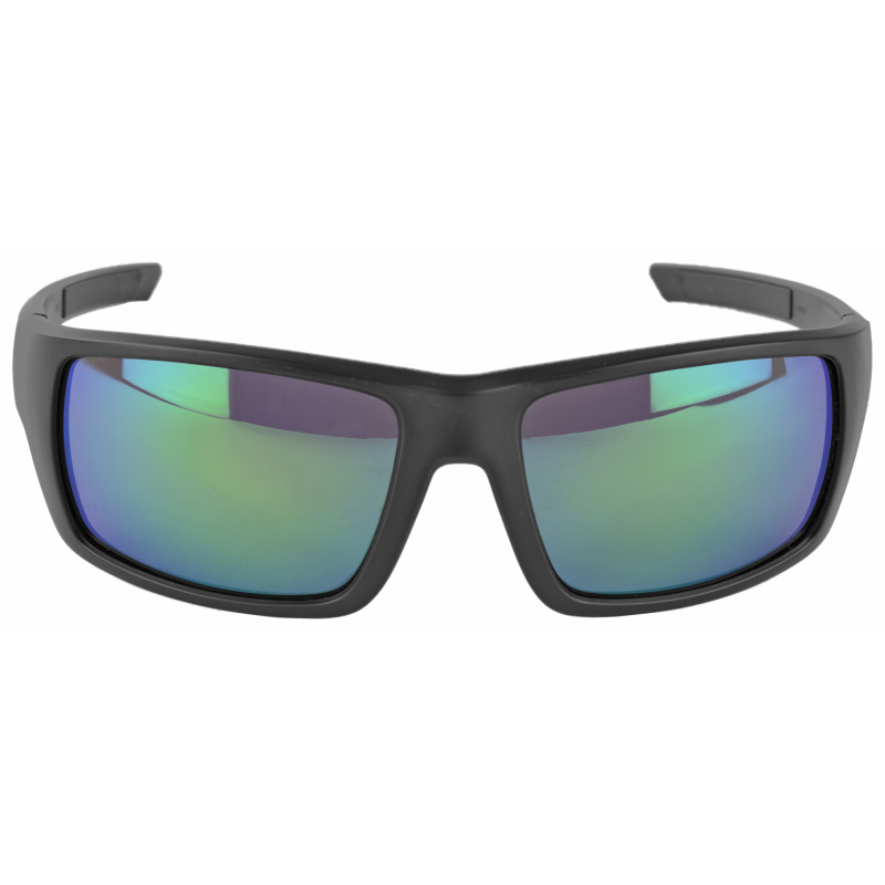Apex Eyewear, Polarized, Black Frame, Violet Lens/Green Mirror MAG1130-1-001-4050