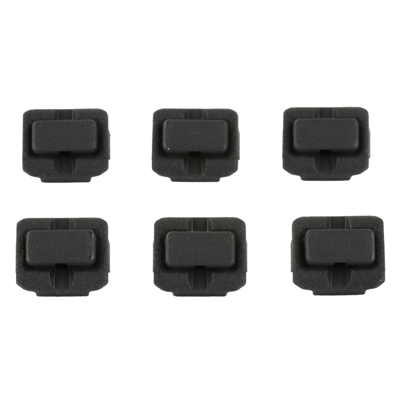 Wire Control Kit, Black, Fits M-LOK, Includes 6 Units MAG1296-BLK