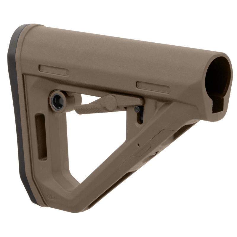 DT Carbine Stock, Fits AR-15 Mil-Spec Buffer Tubes, Matte Finish, Flat Dark Earth MAG1377-FDE