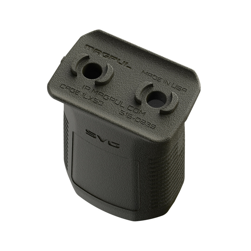 Short Vertical Grip, Grip, Fits Octagonal Aluminum M-LOK Handguards, 2 Slots, Matte Finish, Olive Drab Green MAG1567-ODG