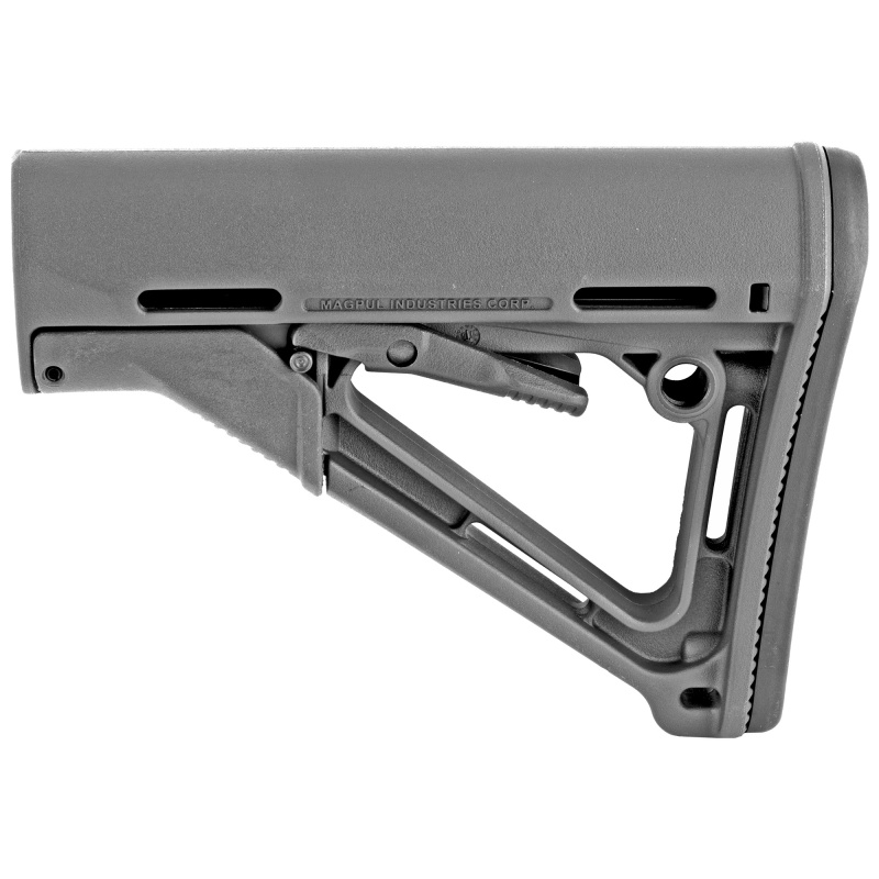 CTR Stock, Fits AR-15, Mil-Spec, Gray Finish MAG310-GRY