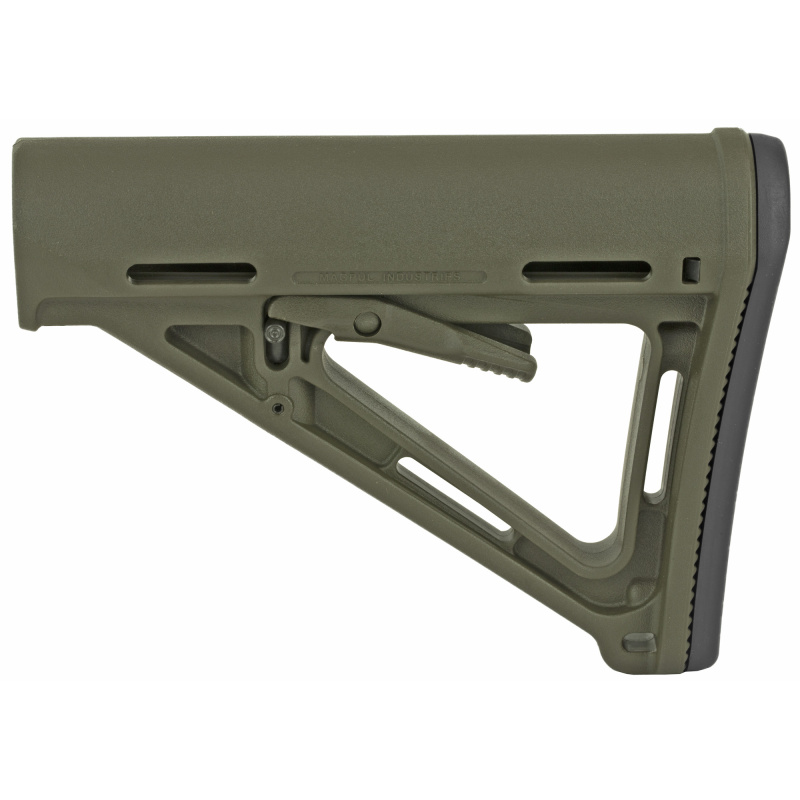 MOE Carbine Stock, Fits AR-15, Mil-Spec, OD Green Finish MAG400-OD