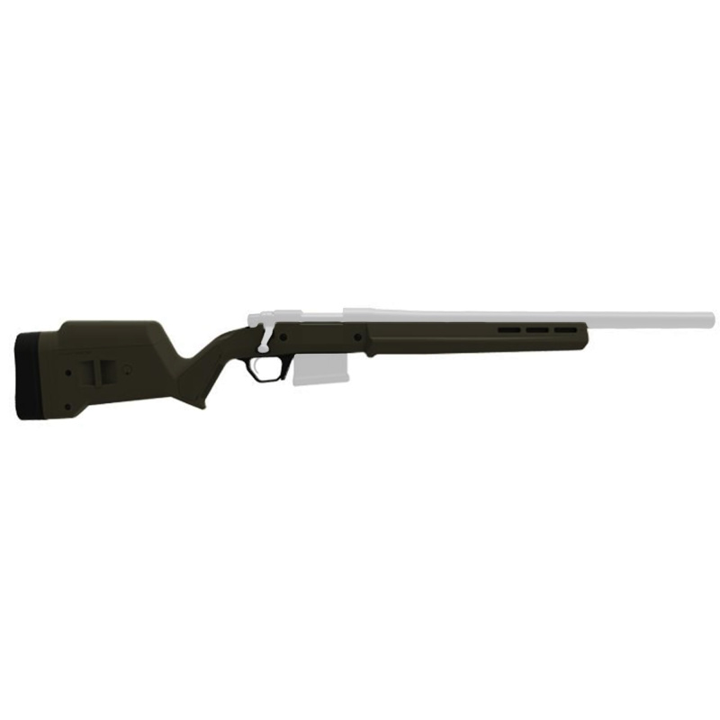 Hunter 700 Stock, Fits Remington 700 Short Action, OD Green Finish MAG495-ODG